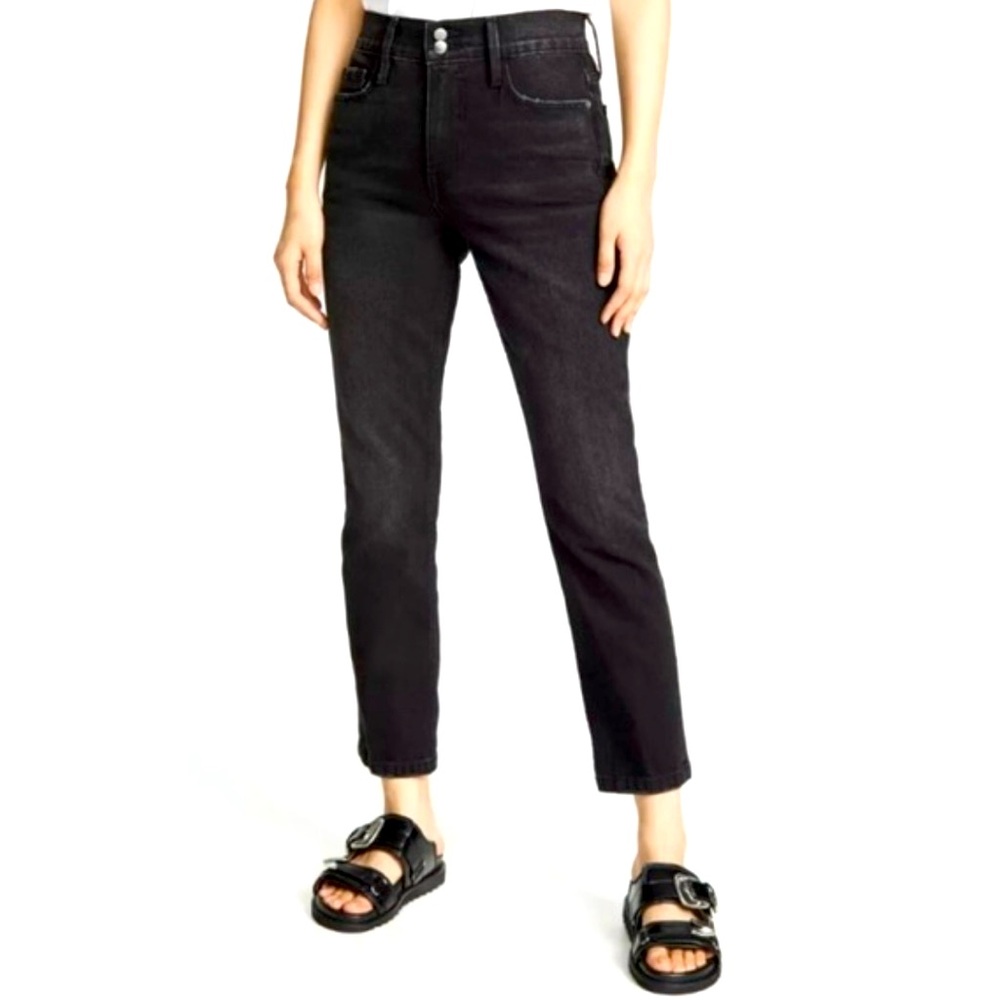 Frame Denim Le Pixie Sylvie Slender Straight Sz 28